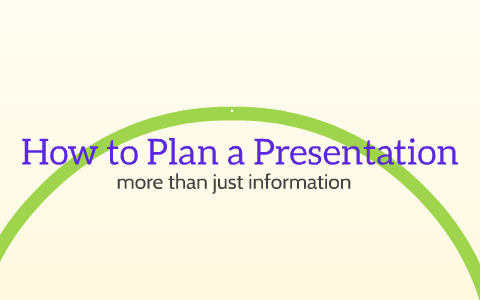 How to Plan a Presentation by Ashley VanSpeybroeck on Prezi
