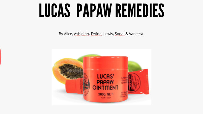 THE HEALTHY HISTORY OF LUCAS' PAPAW REMEDIES – Upside Adelaide