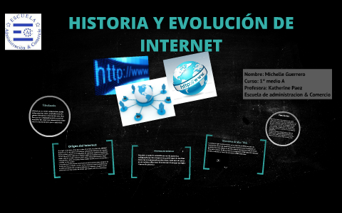 HISTORIA Y EVOLUCIÓN DE INTERNET by Michelle Guerrero Leiva on Prezi