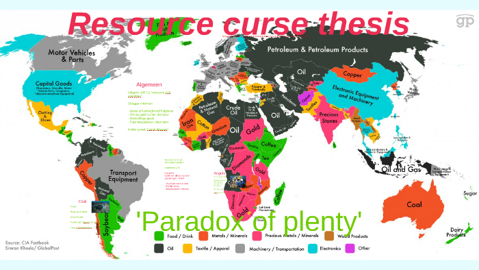 the resource curse thesis