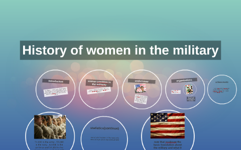 History of women in the military by danielle whyte on Prezi