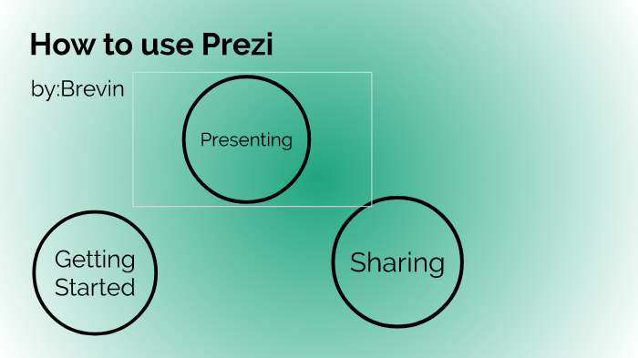 How To Use Prezi By Brevin Damrow On Prezi