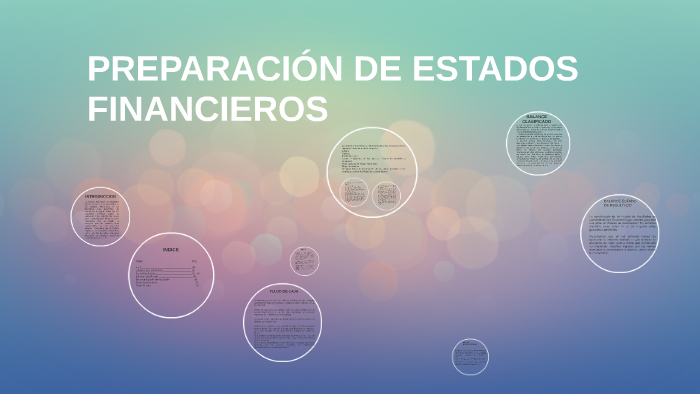 PREPARACIÓN DE ESTADOS FINANCIEROS by alondra maureira on Prezi