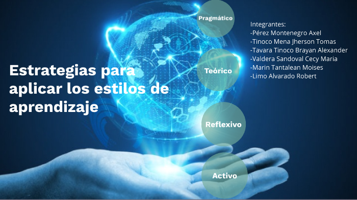 Estrategias para aplicar los Estilos de Aprendizaje by Brayan Távara on ...