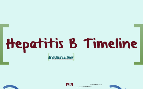 Hepatitis B Timeline by Allison Lillemon on Prezi