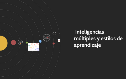 Inteligencias múltiples y estilos de aprendizaje by Ana Marin on Prezi