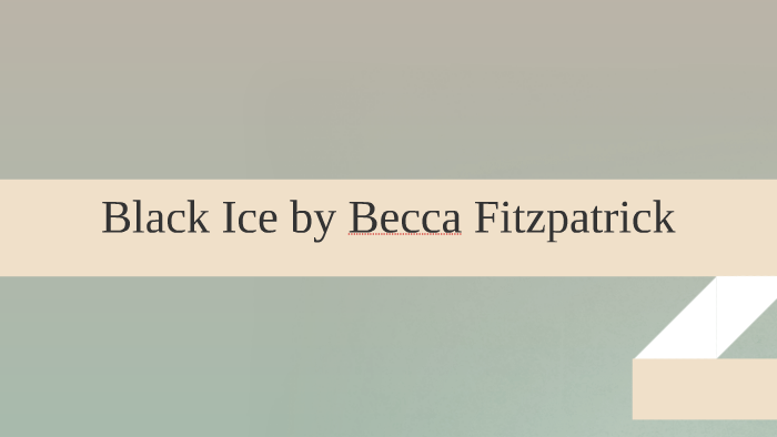 black ice fitzpatrick