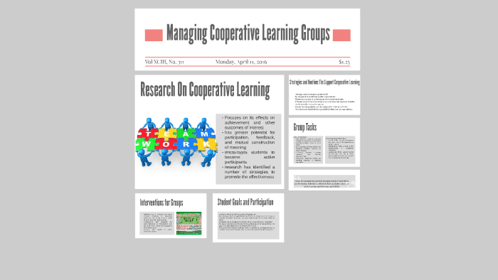 Managing Cooperative Learning Groups by Summer Powell on Prezi