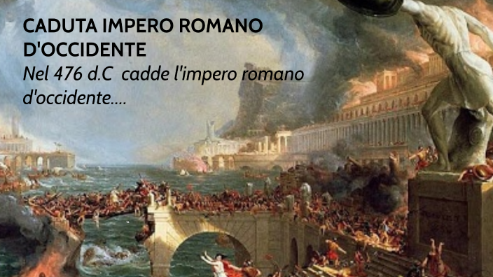 La Caduta Dell Impero Romano D Occidente