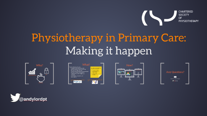 Physiotherapy in Primary Care by Andy Lord on Prezi