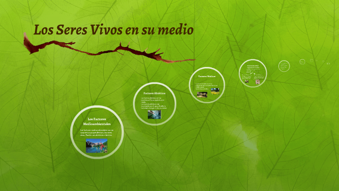 Los Seres Vivos en su medio by Fernando Menéndez on Prezi