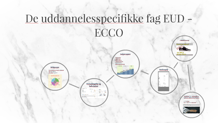 De uddannelesspecifikke fag ECCO by Salli Hagmann on Prezi