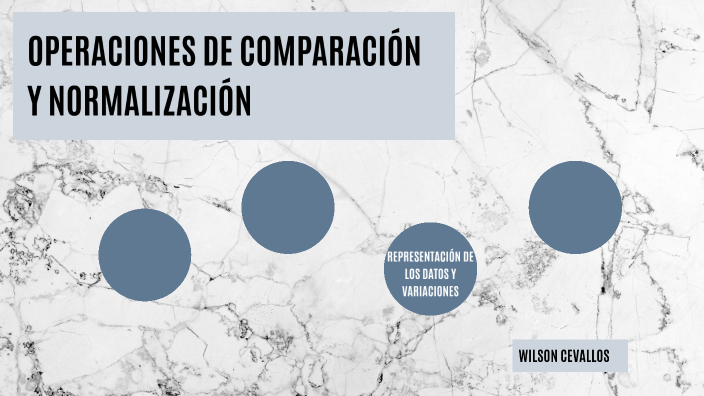 Operaciones De Comparacion Y Normalizacion By Paulina Cevallos On Prezi 8323