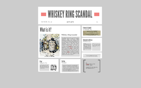 whiskey ring scandal ulysses s grant