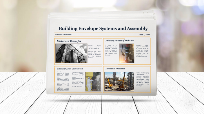building envelope systems and assemblies by Yet Fernandez on Prezi