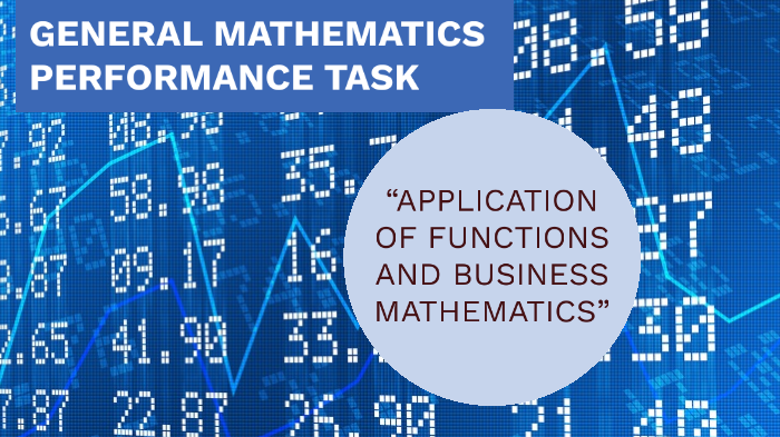 mathematics performance thesis