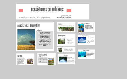 ecosistemas colombianos by laura valentina guzman riaño on Prezi