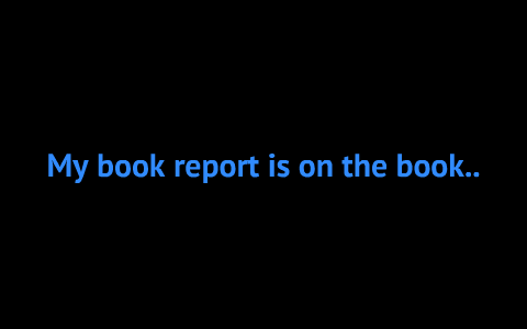 black beauty book report setting