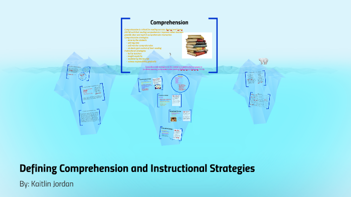 Defining Comprehension and Instructional Strategies by Kaitlin Jordan ...