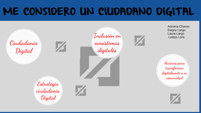 Me considero un ciudadano digital by Rosa Adriana Chaves Zuñiga on Prezi