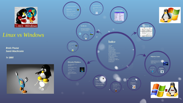 Linux vs Windows by Brais Pousa