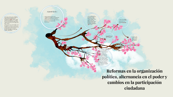 Reformas en la organización política, alternancia en el pode by ANITA ...