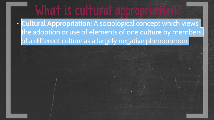 native american cultural appropriation essay