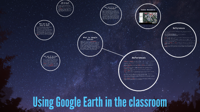 Using Google Earth in the classroom by on Prezi
