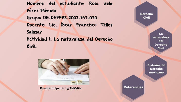 La naturaleza del Derecho Civil by Rosa Isela Perez Merida on Prezi