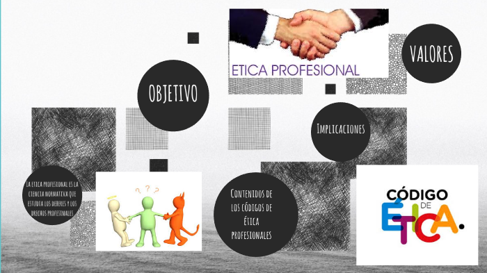 Contenido e implicaciones de los códigos de Ética profesional by