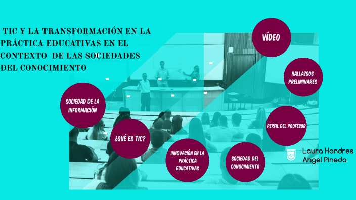 TIC y la transformacion de la practica educativa by Laura Handres on Prezi