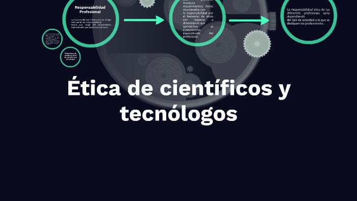 Ética de científicos y tecnólogos by Natalia Guevara on Prezi