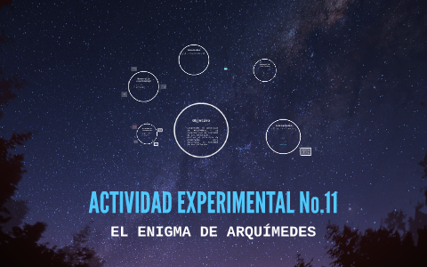 actividad experimental cientifica