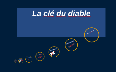 La Clé Du Diable By Jackson Sweet Land On Prezi - 
