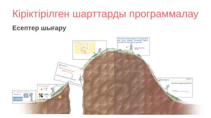 Кірістірілген шарттарды программалау 7 сынып қмж