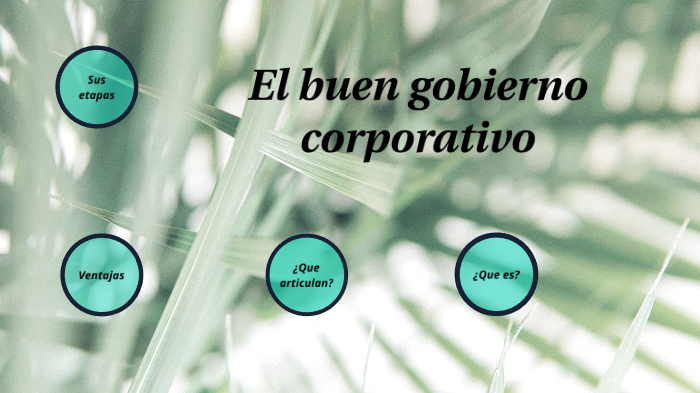 El buen gobierno corporativo by aliz__ vargas on Prezi