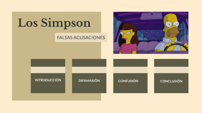 personajes de los simpsons acosadores