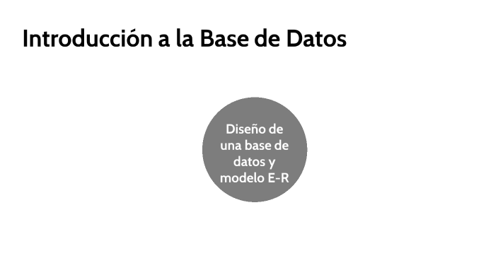 Introducción a la Base de Datos by CARLOS URIEL BAUTISTA LULE on Prezi