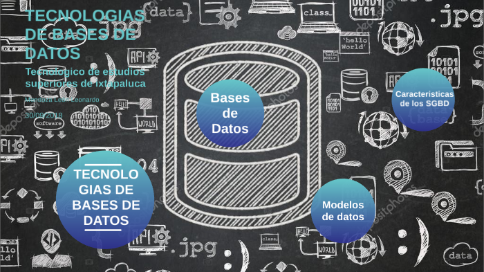 Bases de datos by Leonardo Mendoza on Prezi