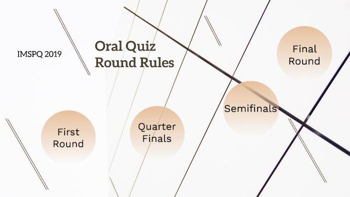 Oral quiz round rules by Aqilla Noor on Prezi