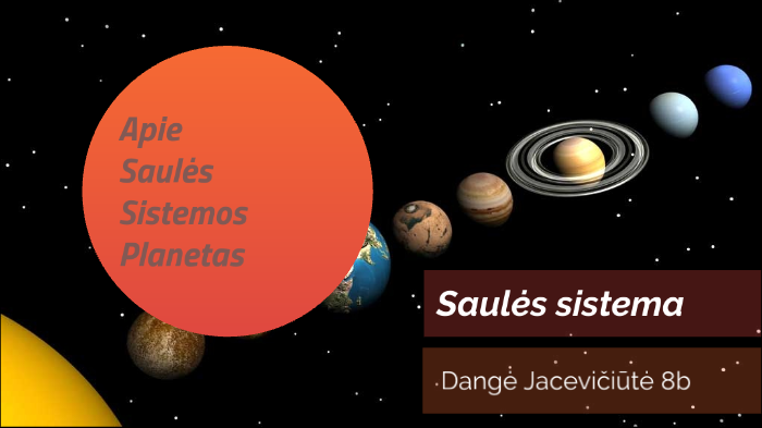 Planetos Informacinės Tech By Dangė Jace