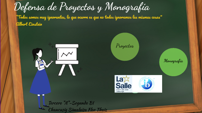 Defensa De Proyectos Y Monografía By Thaiz Chancusig On Prezi