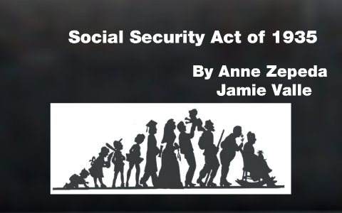 what caused the social security act of 1935