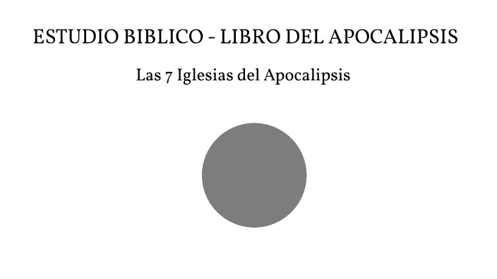 ESTUDIO BIBLICO - LIBRO DEL APOCALIPSIS By Williams Jauni Daza On Prezi