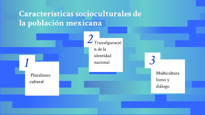 Tema 12.Características socioculturales de la población mexicana by
