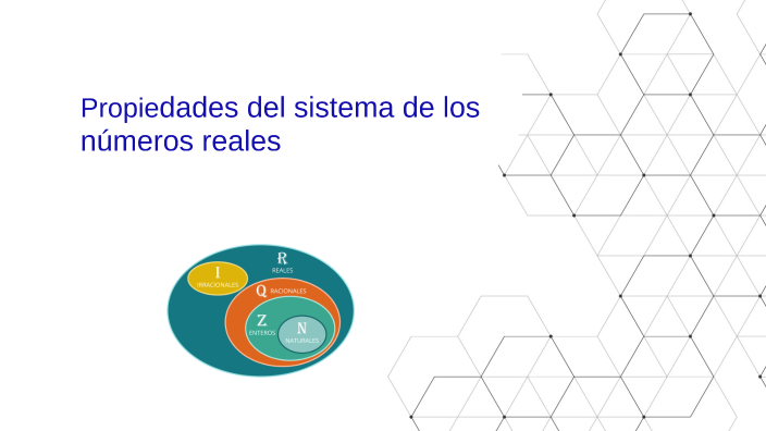 Propiedades del sistema de los números reales by Verónica