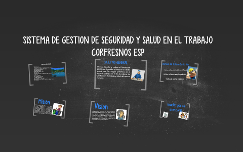 SISTEMA DE GESTION DE SEGURIDAD Y SALUD EN EL TRABAJO by erika vanesa ...