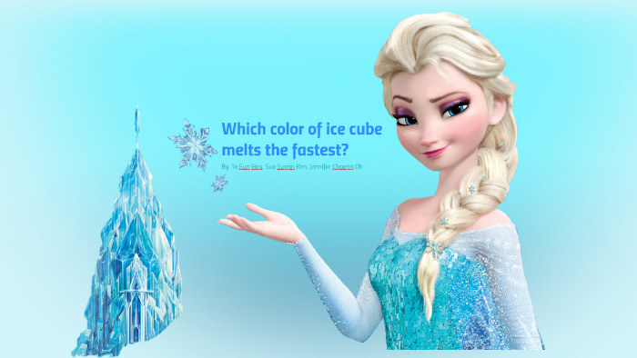 what color is ice