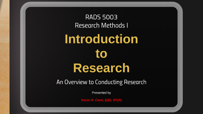 Introduction to Research by Kevin Clark on Prezi