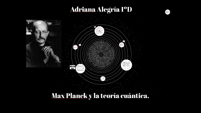 Max Planck y la teoría cuántica. by adriana alegria